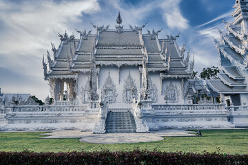 Wat Rong Khun (White Temple) in Chiang Rai, Thailand