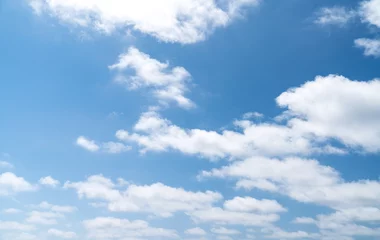 blue sky with white clouds - perfect for sky replacement © Nikola