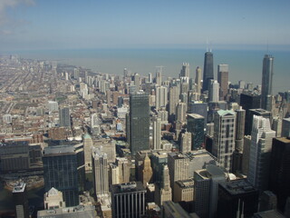 Fototapeta na wymiar Chicago vom Sears Tower