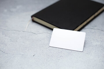 White business card banner design.