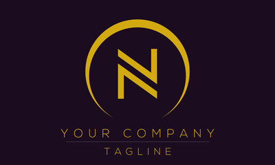 Letter N Logo Design, Creative Modern Icon N