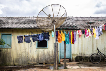 old wooden house