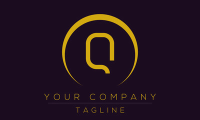 Letter Q Logo Design, Creative Modern Icon Q