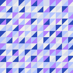 Fototapeta premium Mosaic seamless pattern. Vector illustration.