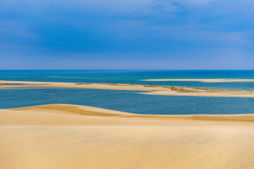 Incredible Dune of Pilat (Grande Dune du Pilat), the tallest sand dune in Europe.