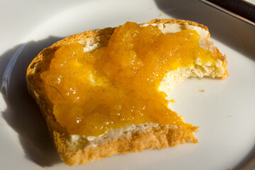 Indonesien, Bali, Karangasem, Frühstücksbrot