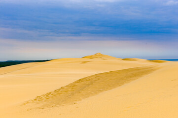 Incredible Dune of Pilat (Grande Dune du Pilat), the tallest sand dune in Europe.