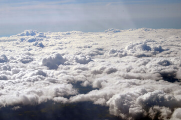 View from the airliner of Tallinn - Oslo