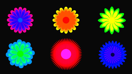 Fototapeta premium Flores para decoración 