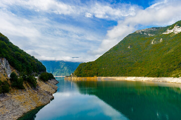 It's Piva, a river in Montenegro and Bosnia and Herzegovina and the rocks of Montenegro