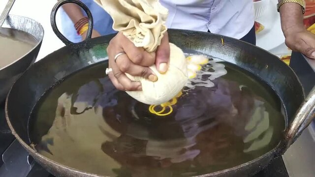 Indian sweet Jalebi 