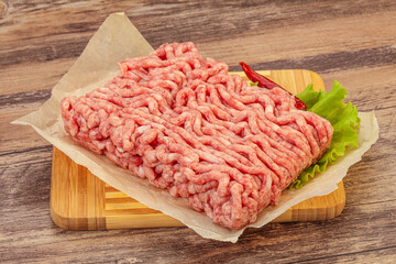 Minced meat - pork and beef