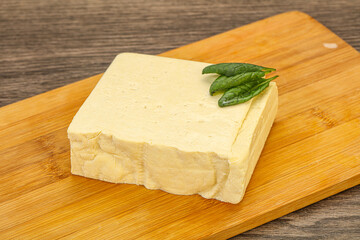 Asian vegetarian tofu soya cheese