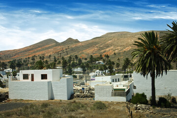 Fototapeta premium Lanzarote village