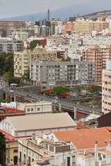Naklejka premium Fachadas de Santa Cruz de Tenerife