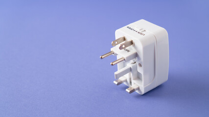 Universal international worldwide travel AC power plug adapter AU UK US EU. Universal multi socket....