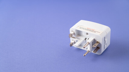 Universal international worldwide travel AC power plug adapter AU UK US EU. Universal multi socket....