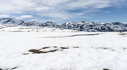 Fototapeta na wymiar Park Narodowy Jotunheimen w Norwegii