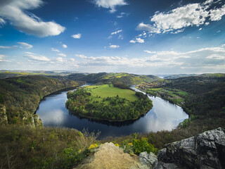landscape with river