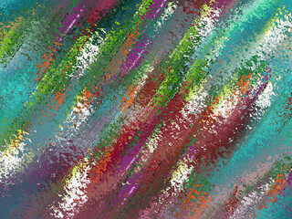 Fototapeta premium Pastel abstract colorful background with water drops
