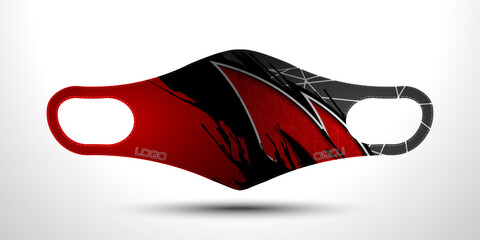 Obraz premium Scuba masker safety face design.