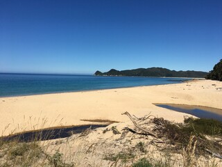 sand beach and sea abel tasman