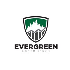 evergreen business grow up logo designs modern
