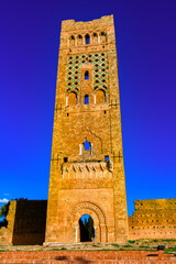 Ruins of El Mansourah in Tlemcen, Algeri