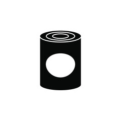 Tin can icon template