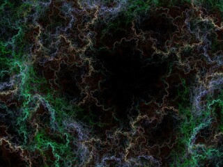 Imaginatory fractal background Image