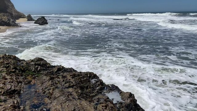 Half moon Bay California Beach View