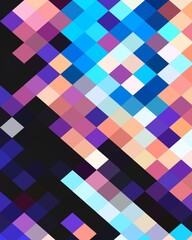 blue pink magenta purple colorful geometric shapes abstract background