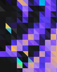 purple colorful geometric shapes abstract background