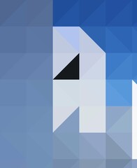 blue white colorful geometric shapes abstract background