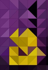 purple yellow colorful geometric shapes abstract background