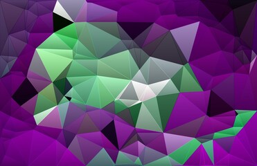 cyan magenta colorful geometric shapes abstract background