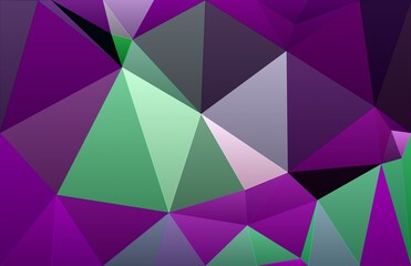 cyan magenta colorful geometric shapes abstract background