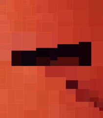 orange black colorful geometric shapes abstract background