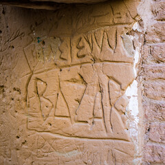 It's Al Qasr, old village in Dakhla Desert, Egypt