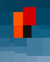 blue orange geometric shapes abstract background