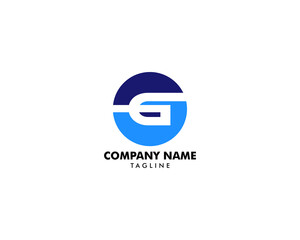 Fototapeta premium Initial Letter G Logo Template Design