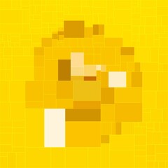 neon yellow black geometric shapes abstract background