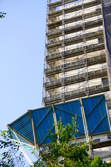 2020年6月16日八王子市で撮影：マンション大規模修繕工事現場を撮る7
