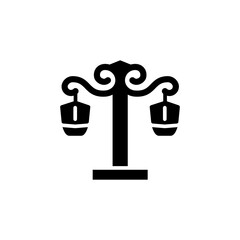 garden lamp icon glyph style design
