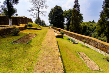 Ruins of Royal Palace of Rabdentse, the second capital of the former Kingdom of Sikkim