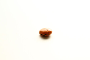 Milk chocolate candy on white background