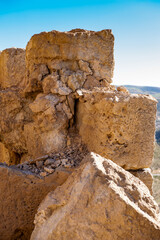 It's Kerak Castle, a large crusader castle in Kerak (Al Karak) in Jordan.