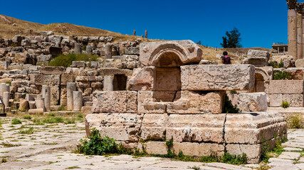 It's Ruins of Gerasa, modern Jerash, Jordan