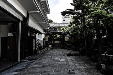 長崎の古い街並み・路地_01