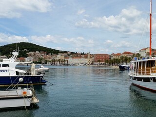 Fototapeta na wymiar La costa de Split